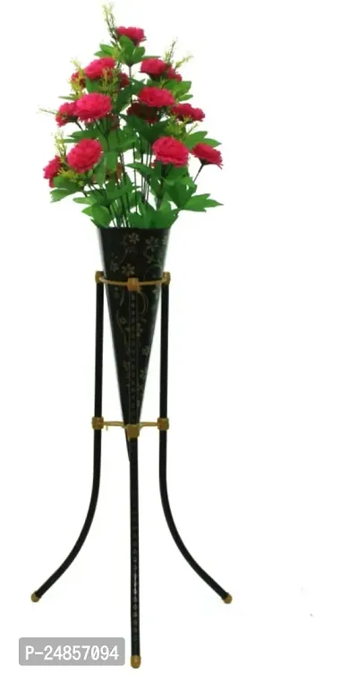 Big Black Vase For Home Decoration New Design-thumb0