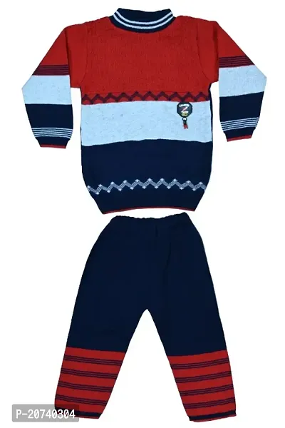 Woolen Sweater Set with Pajama for Kids-thumb0