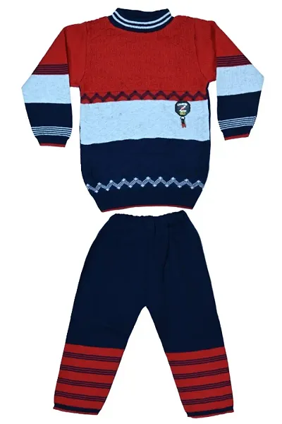 Woolen Sweater Set with Pajama for Kids