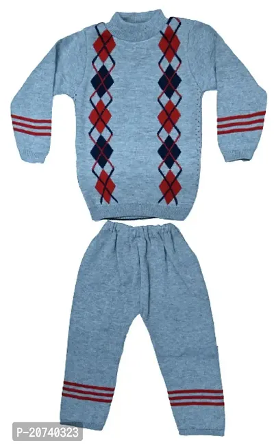 Woolen Sweater Set with Pajama for Kids