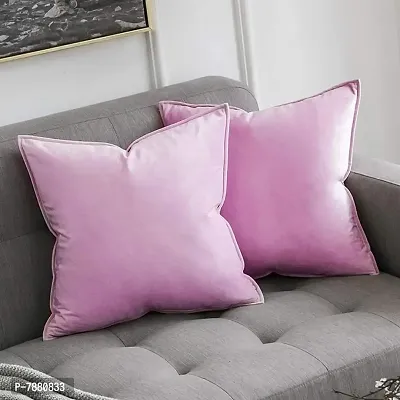 Khooti Decorative C2 Velvet Cushion Cover (Pack of 1)-thumb0