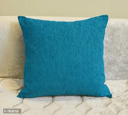 Khooti Molfino Fabric Cushion Cover - 22x22 (Bondi Blue)