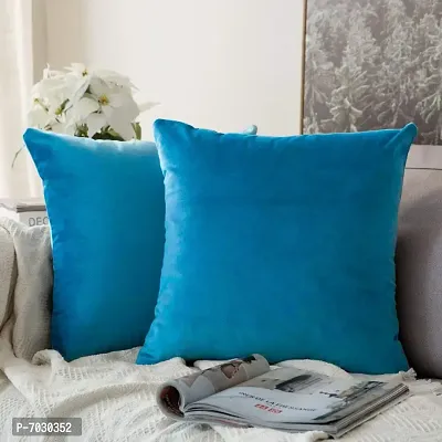 Khooti Velvet Cushion Cover (Pack of 2)