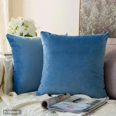 Khooti Velvet Cushion Cover (Pack of 2)