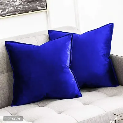 Khooti Decorative C2 Velvet Cushion Cover (Pack of 2)