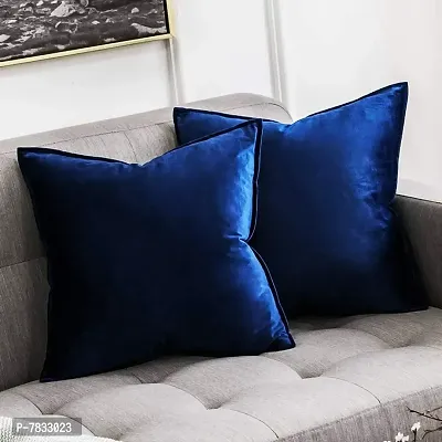 Khooti Decorative C2 Velvet Cushion Cover (Pack of 4)