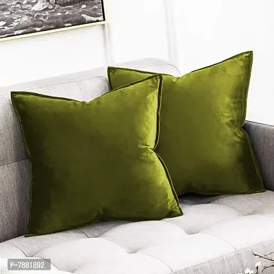 Khooti Decorative C2 Velvet Cushion Cover (Pack of 1)