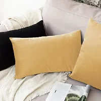 Khooti Velvet Cushion Cover (Pack of 4)-thumb2