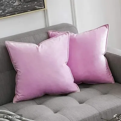 Khooti Decorative C2 Velvet Cushion Cover (Pack of 4)