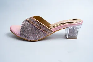 Women Stylish Glass Heel Sandal 342-thumb3