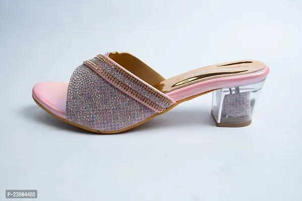 Women Stylish Glass Heel Sandal 342-thumb4