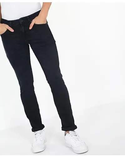 Classic Polycotton Solid Jeans for Men