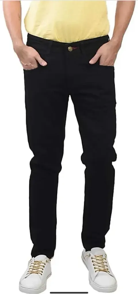 Stylish Mid-Rise Jeans For Men