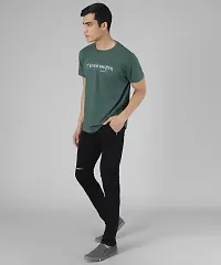 Bestloo Stylish Black Denim Mid-Rise Jeans For Men-thumb4