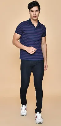 Stylish Black Denim Mid-Rise Jeans For Men-thumb4