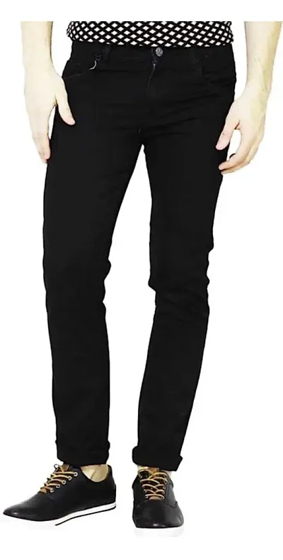 Reliable Blend Low-Rise Jeans For Men