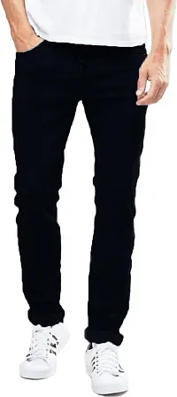 Stylish Blend Mid-Rise Jeans For Men