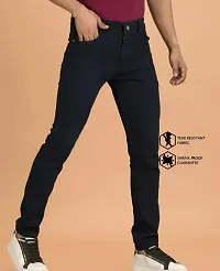 Trendy Cotton Blend Jeans For Men-thumb1