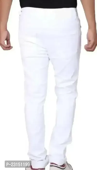 Trendy Cotton Blend Jeans For Men-thumb2