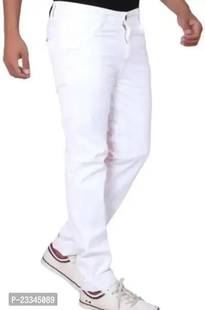 Trendy Cotton Blend Jeans For Men-thumb2