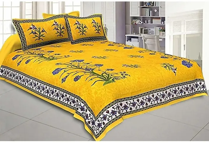 Printed Cotton Double Bedsheets Vol 1