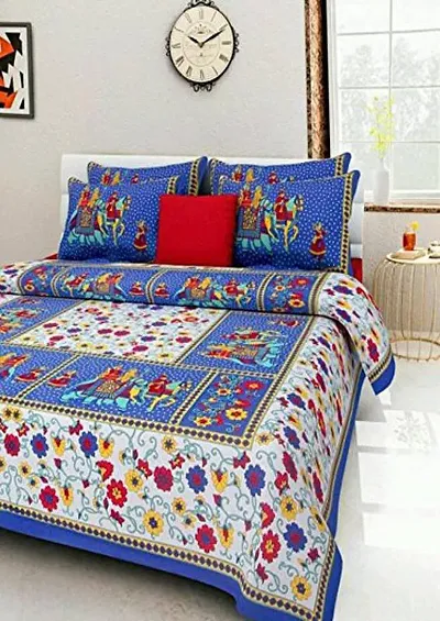 Cotton Queen Size Bedsheets 90*100 Inch Vol 2