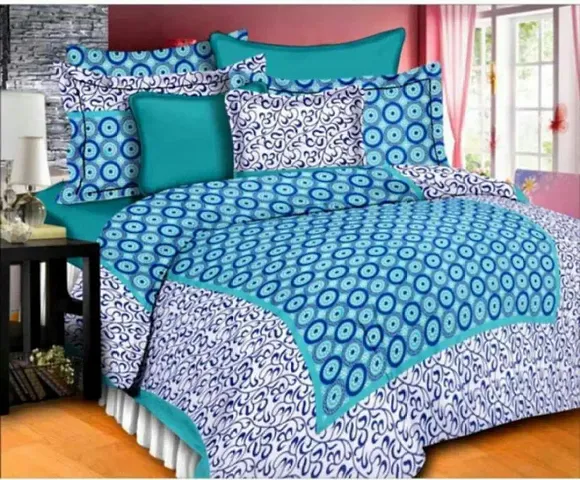 Cotton Queen Size Bedsheets 90*100 Inch Vol 12