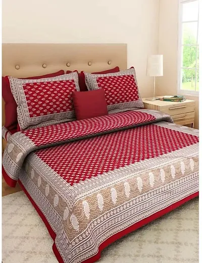 Printed Cotton Double Bedsheet