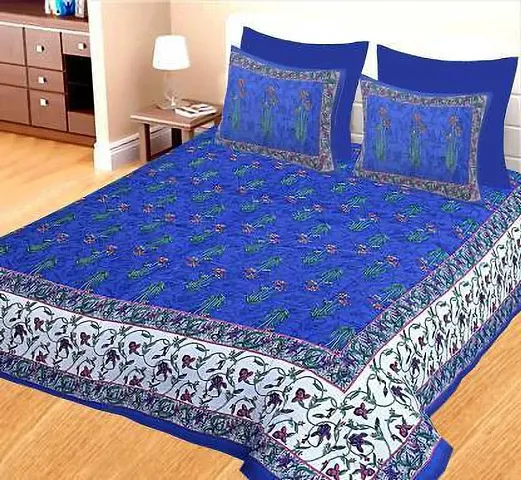 Cotton Queen Size Bedsheets 90*100 Inch Vol 8