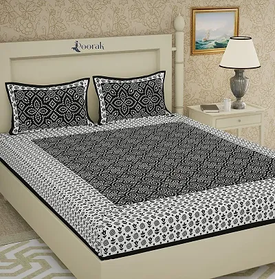 Printed Cotton Double Bedsheets