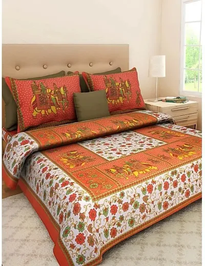 Cotton Queen Size Bedsheets 90*100 Inch Vol 11
