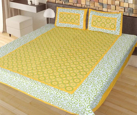 Printed Cotton Double Bedsheets Vol 1