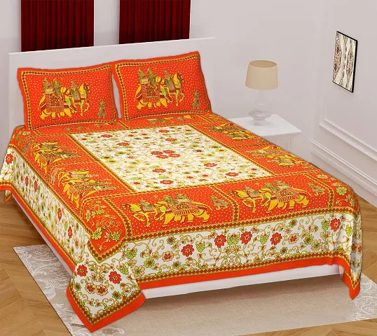 Cotton Queen Size Bedsheets 90*100 Inch Vol 9