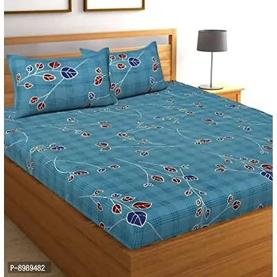 War Trade India Cotton Double Bedsheet Sanganeri Print with 2 Pillow Cover WTI_DNS.641-thumb0