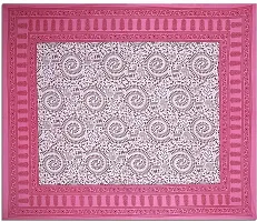 War Trade India Cotton Double Bedsheet Sanganeri Print with 2 Pillow Cover WTI_DNS.411-thumb1