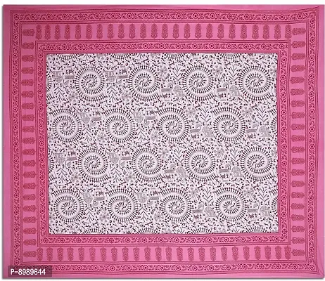 War Trade India Cotton Double Bedsheet Sanganeri Print with 2 Pillow Cover WTI_DNS.411-thumb2