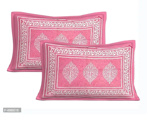 WAR Trade Cotton Double Bedsheet Sanganeri Print with 2 Pillow Cover _WTI_DNS._101-thumb3