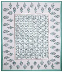 War Trade India Cotton Double Bedsheet Sanganeri Print with 2 Pillow Cover WTI_DNS.405-thumb1