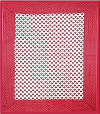 War Trade India Cotton Double Bedsheet Sanganeri Print with 2 Pillow Cover WTI_DNS.121-thumb1