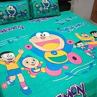 War Trade India Cotton Double Bedsheet Sanganeri Print with 2 Pillow Cover WTI_DNS.154-thumb1