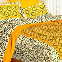 War Trade India Cotton Double Bedsheet Sanganeri Print with 2 Pillow Cover WTI_DNS.229-thumb1