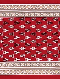 War Trade India Cotton Double Bedsheet Sanganeri Print with 2 Pillow Cover WTI_DNS.262-thumb1