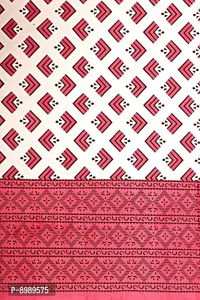 War Trade India Cotton Double Bedsheet Sanganeri Print with 2 Pillow Cover WTI_DNS.121-thumb3