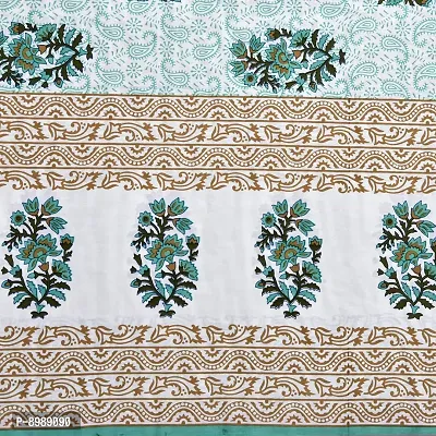 WAR Trade Cotton Double Bedsheet Sanganeri Print with 2 Pillow Cover _WTI_DNS._018-thumb2