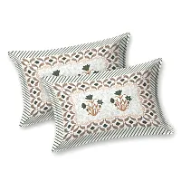 Fancy Cotton Printed Bedsheet with 2 Pillow Covers-thumb2