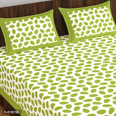 Beautiful Cotton Printed Bedsheet With Two Pillow Covers