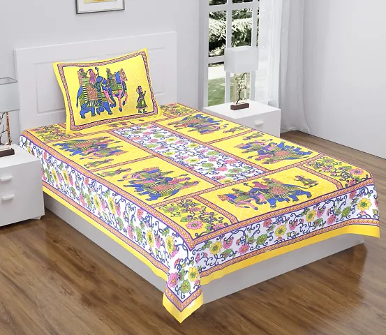 Cotton Printed Single Bedsheets Vol 1