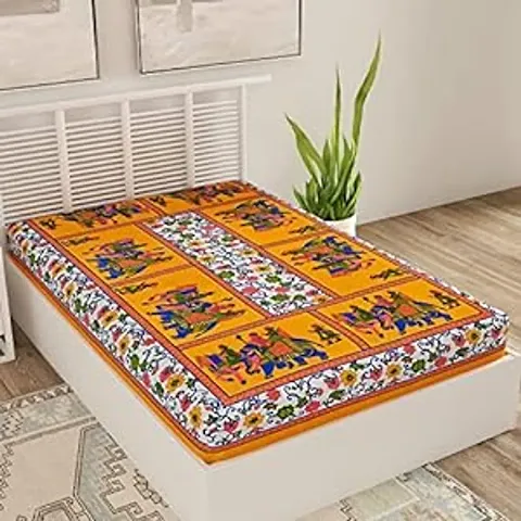 Printed Cotton Single Bedsheet