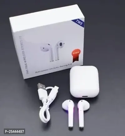 Stylish Headphone White In-ear Bluetooth Wireless Headphone