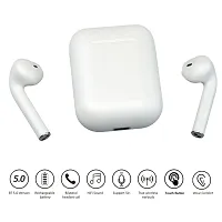 Modern Bluetooth Wireless Earbuds With Microphone-thumb1